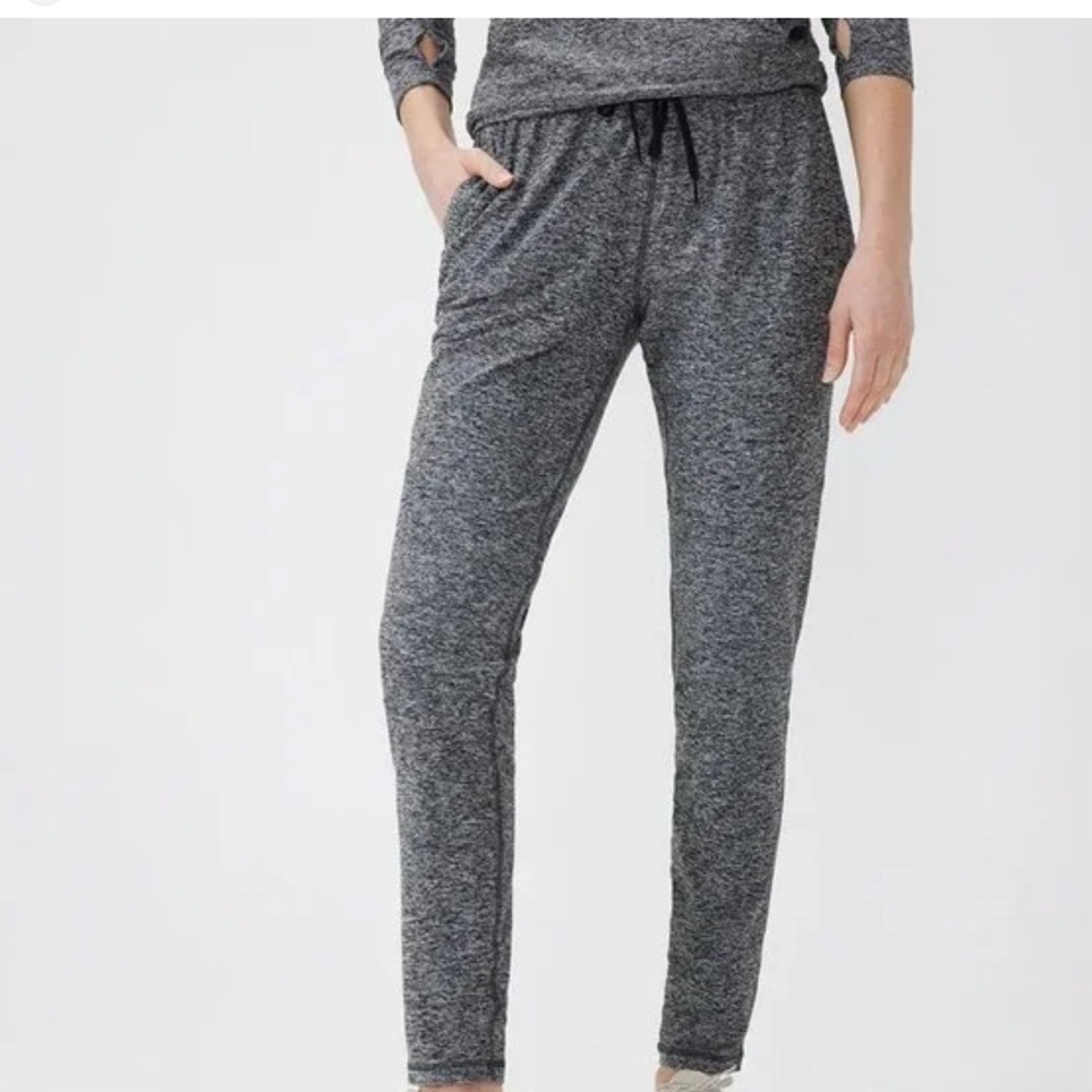 Outdoor Voices Cloud knit grey joggers